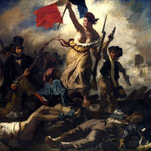Eugène Delacroix La llibertat guiant al poble Eugène Delacroix La llibertat guiant al poble