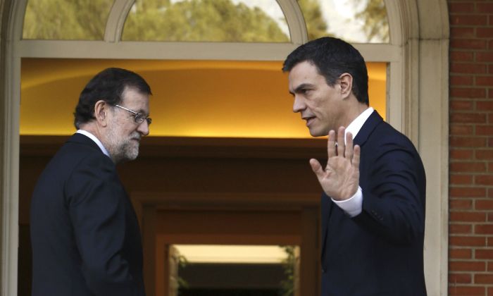 Sánchez dóna carabasses a Rajoy