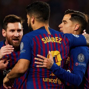 Messi Suárez Coutinho Barça Liverpool EFE Messi Suárez Coutinho Barça Liverpool EFE