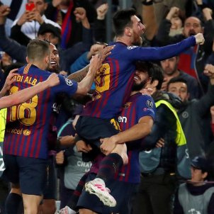 Messi Jordi Alba Suarez Sergi Roberto Barca Liverpool EFE Messi Jordi Alba Suarez Sergi Roberto Barca Liverpool EFE