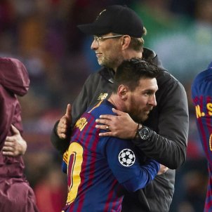 klopp messi barça liverpool champions efe klopp messi barça liverpool champions efe