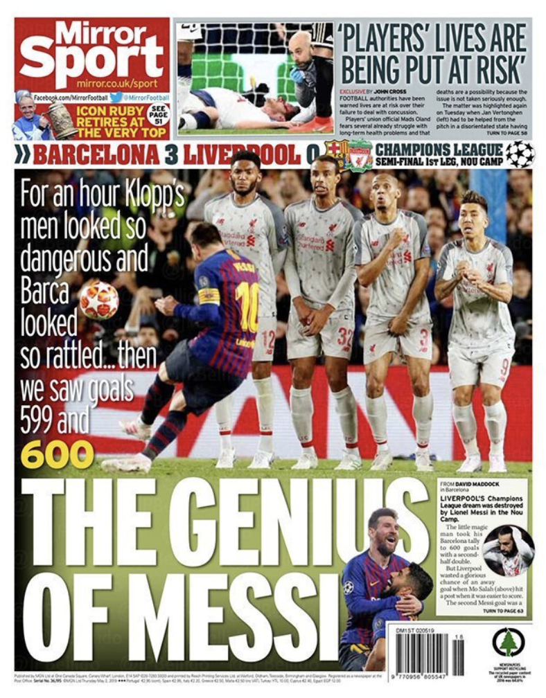 messi mirror sport