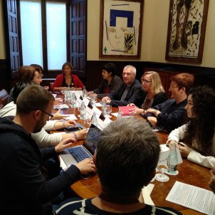 Reunió taula de partits entitats eutanàsia - Europa Press