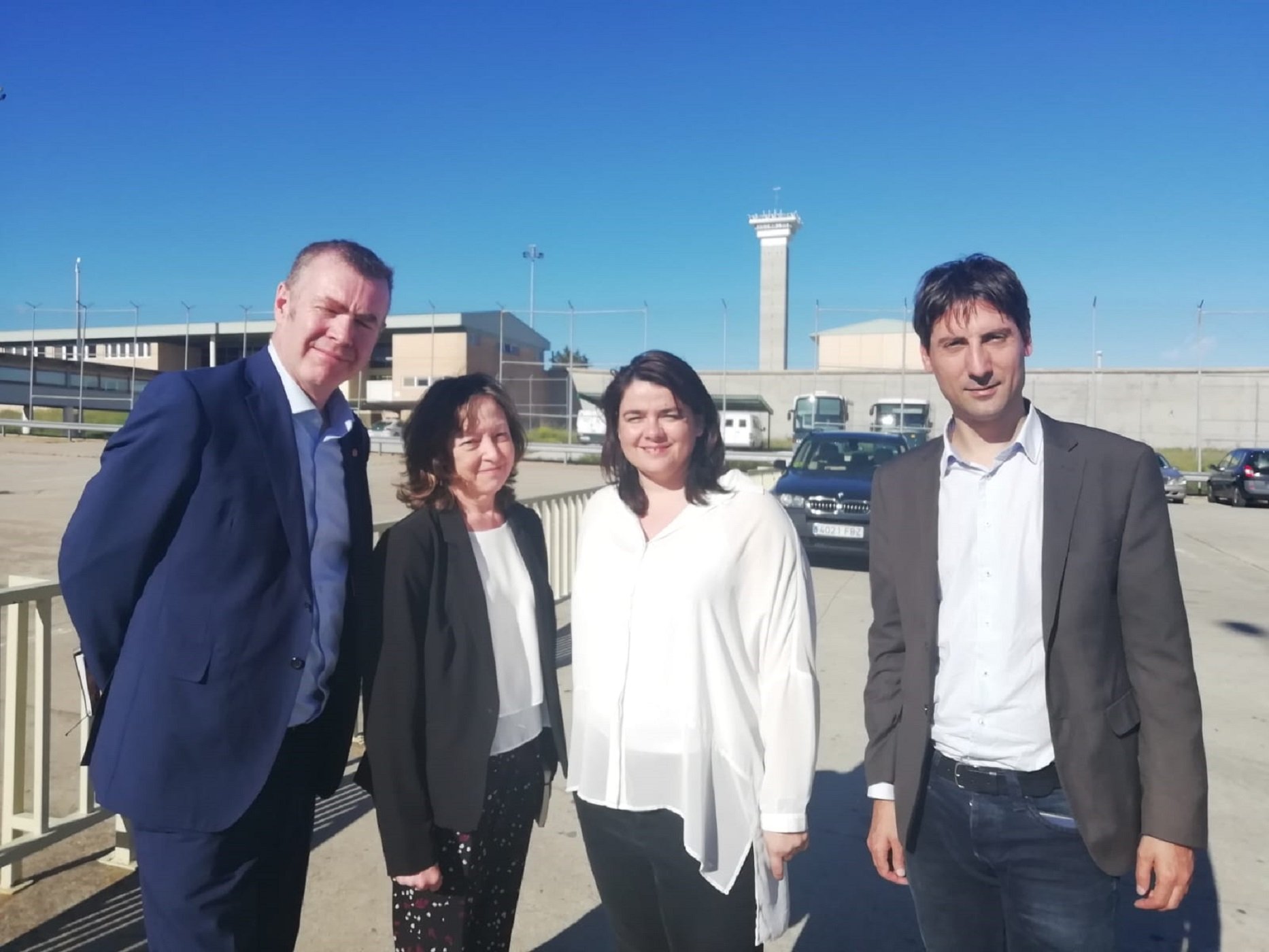 Junqueras y Romeva reciben el apoyo en Soto de políticos galeses y corsos