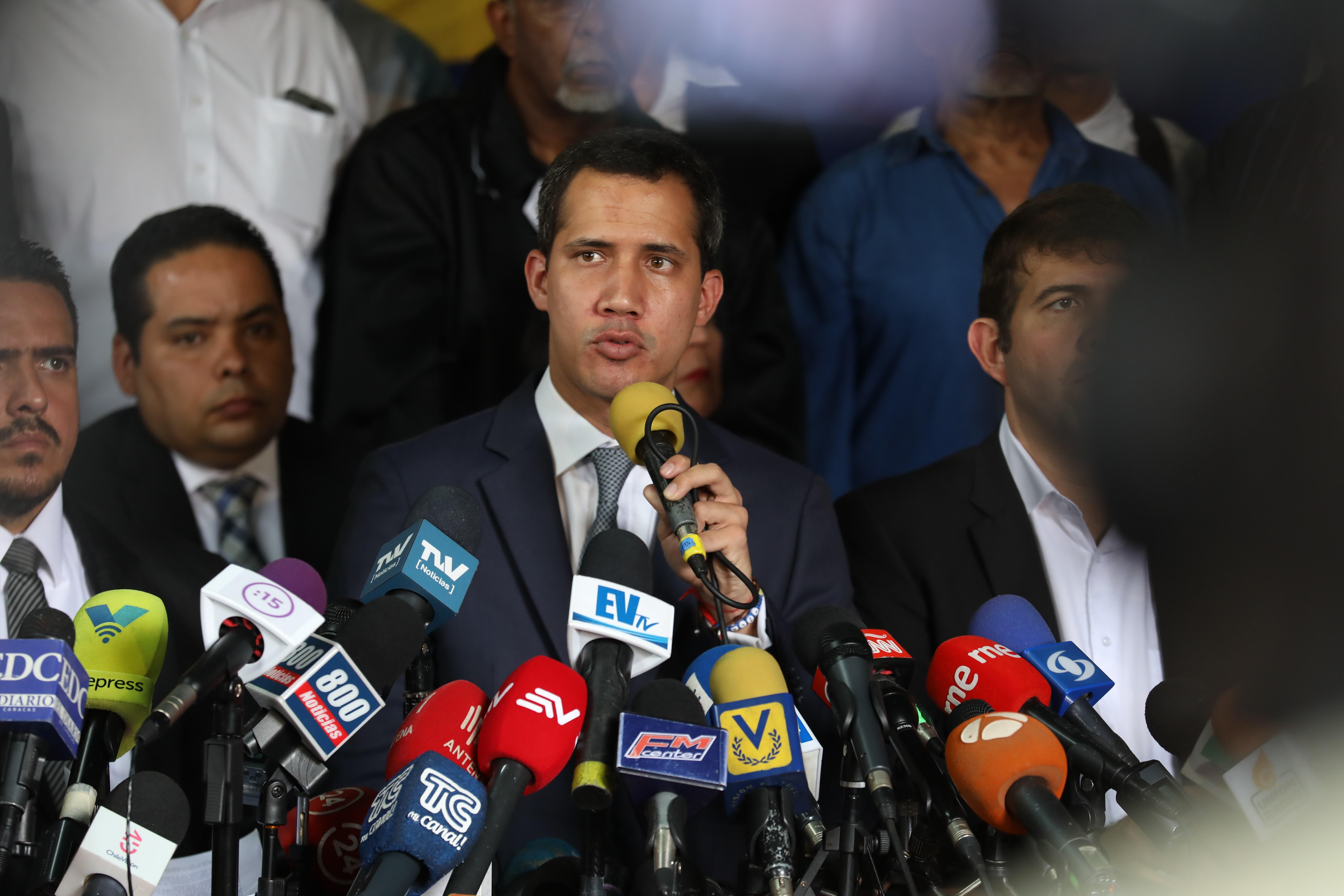 Guaidó adverteix Maduro sobre detenir López: "Seria una amenaça de guerra a Espanya"
