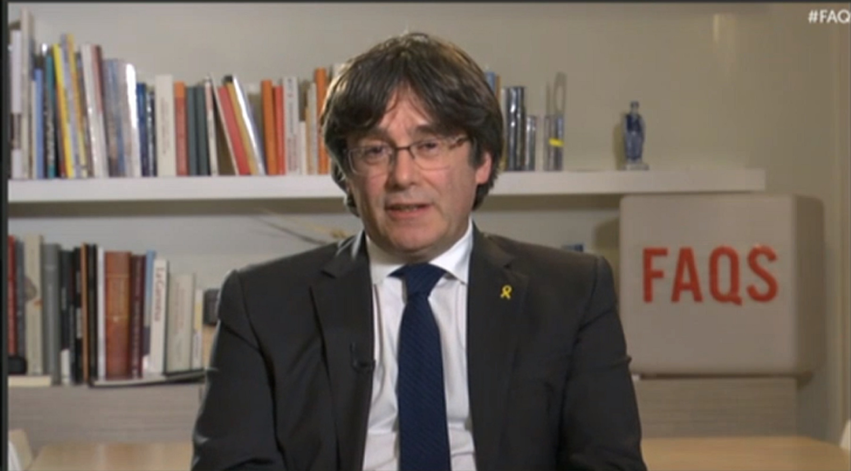 Puigdemont: "No em fa sentir més optimista que la Fiscalia ens hagi donat la raó"