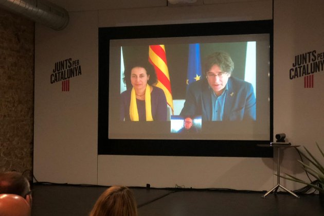 puigdemont roda premsa jxcat celia forment