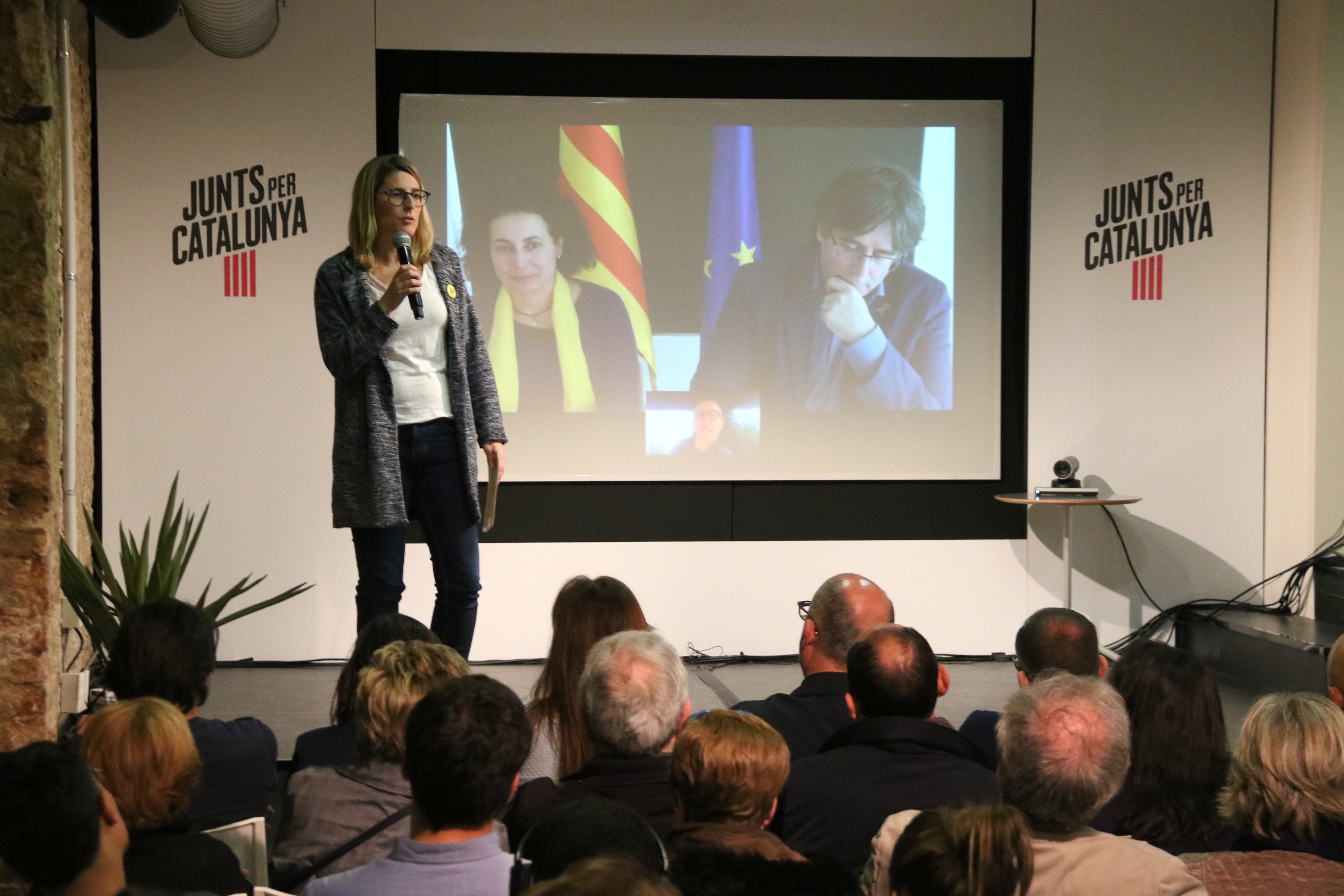 Puigdemont: "Que abandonen toda esperanza los que piensan que nos pueden doblegar"
