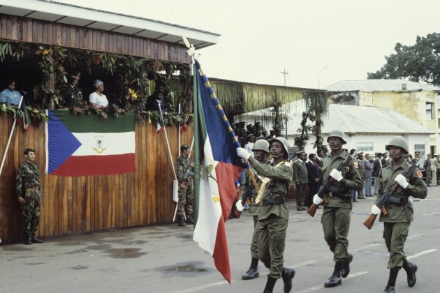 teodoro obiang Guinea deshilachada|desfilada militar Cas Mikó efe
