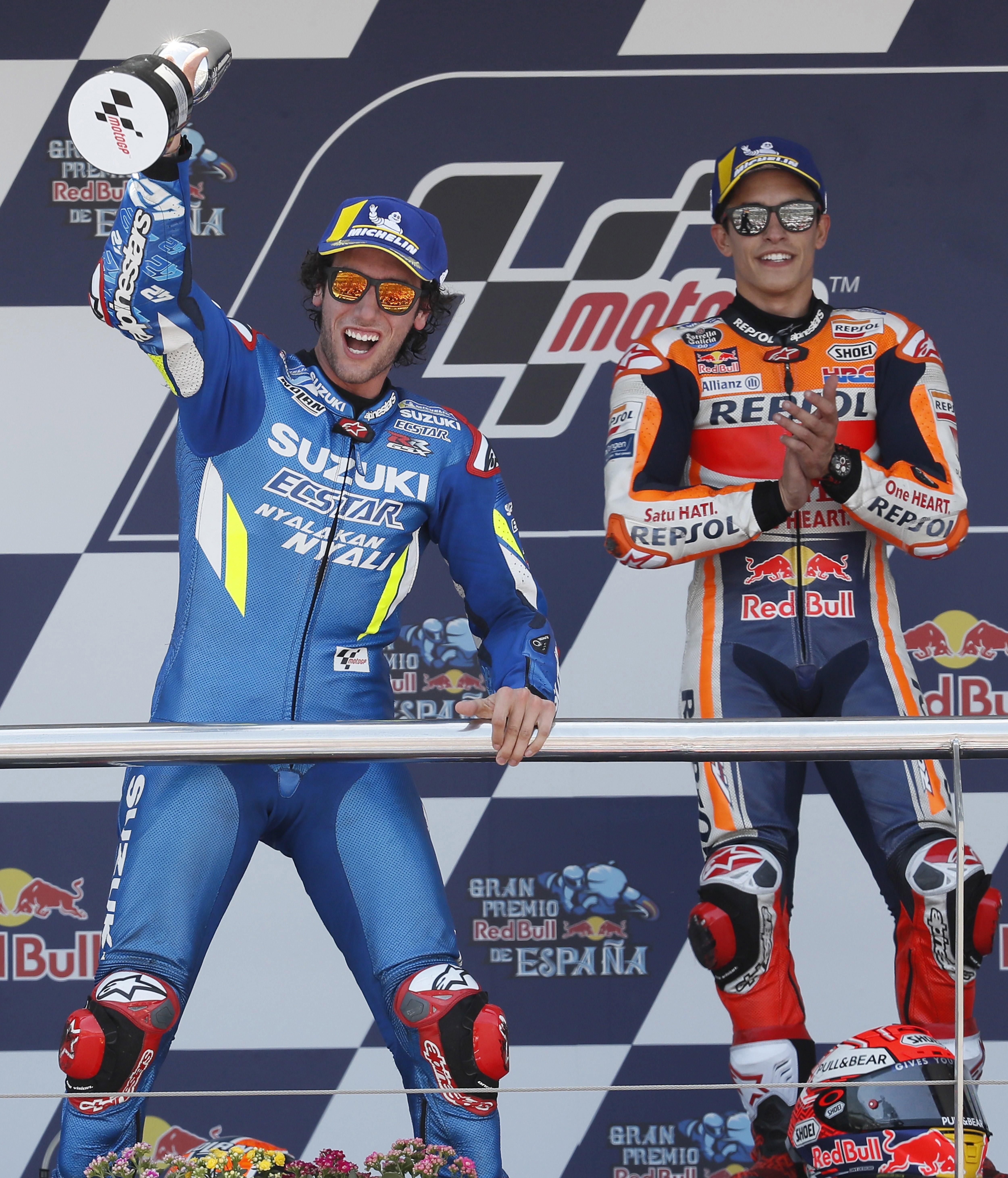 El curiós furt al català Àlex Rins després del triplet català a MotoGP