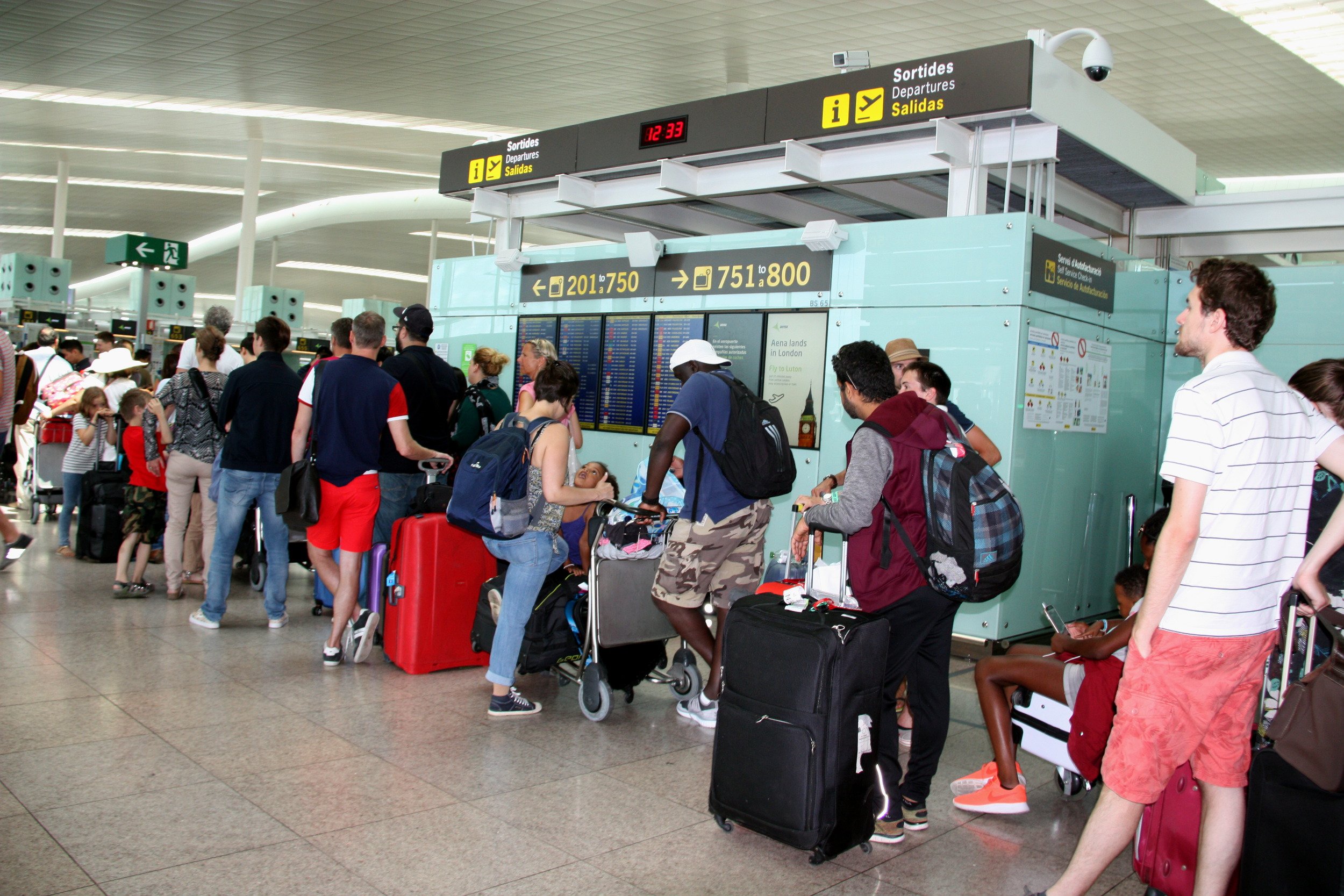 L'Aeroport del Prat registra 4,6 milions de passatgers al maig, un 2,9% més