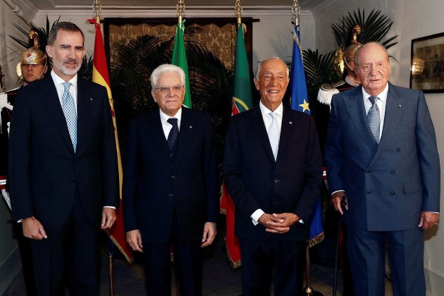 felip joan carles presidents italia portugal efe