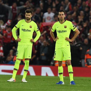Pique Busquets Liverpool Barca EFE Pique Busquets Liverpool Barca EFE