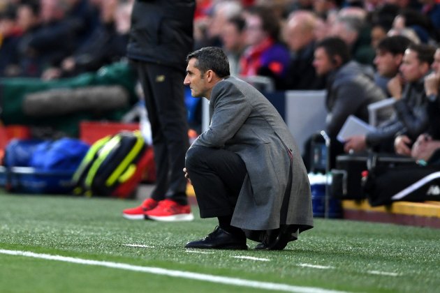 Ernesto Valverde Anfield Liverpool Barça EFE