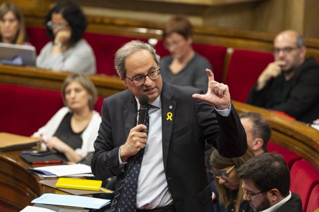 Quim Torra Sessio de Control Parlament - Sergi Alcàzar