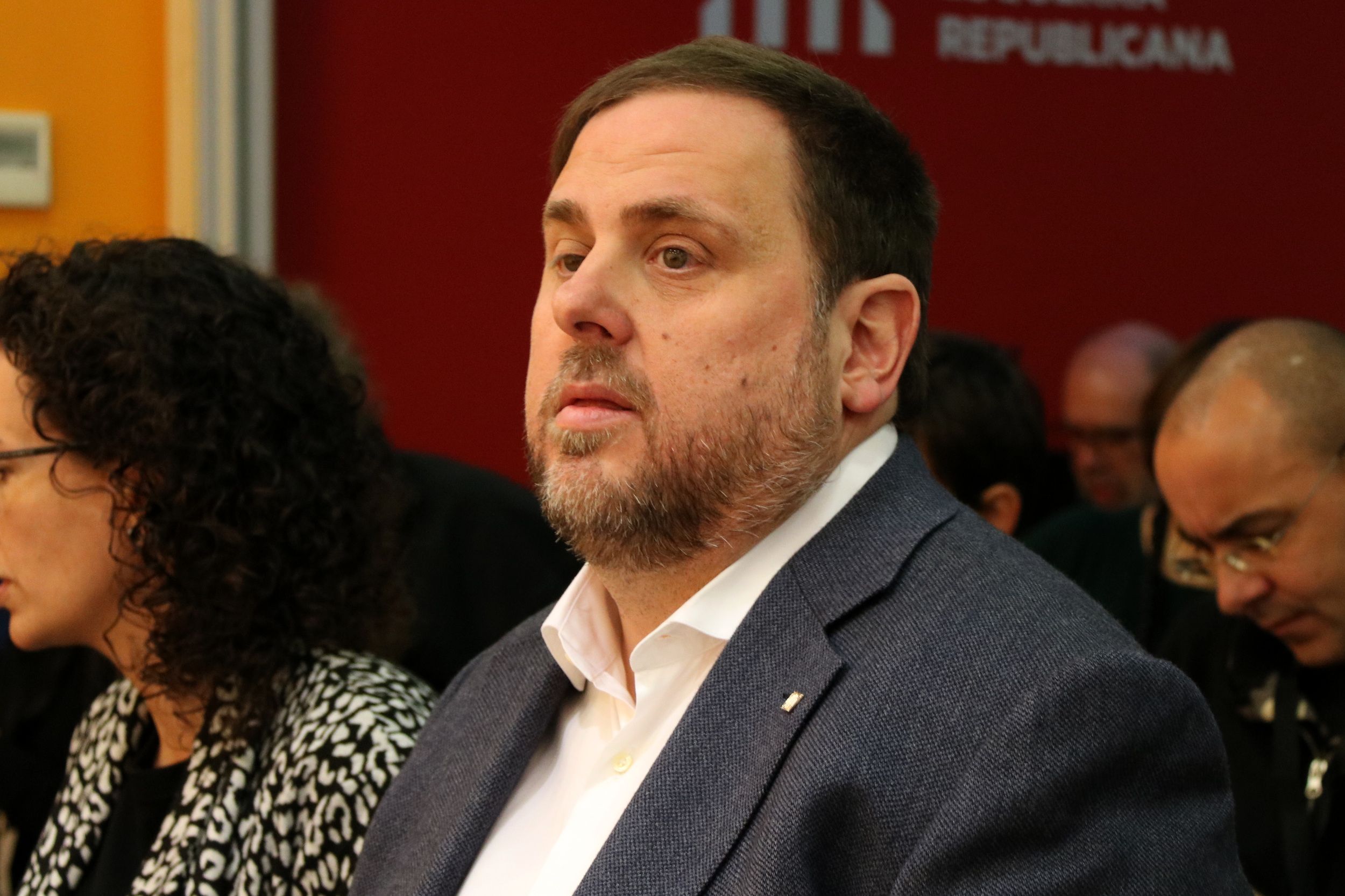 Junqueras: “Reservem un milió d’euros per a la campanya del referèndum”