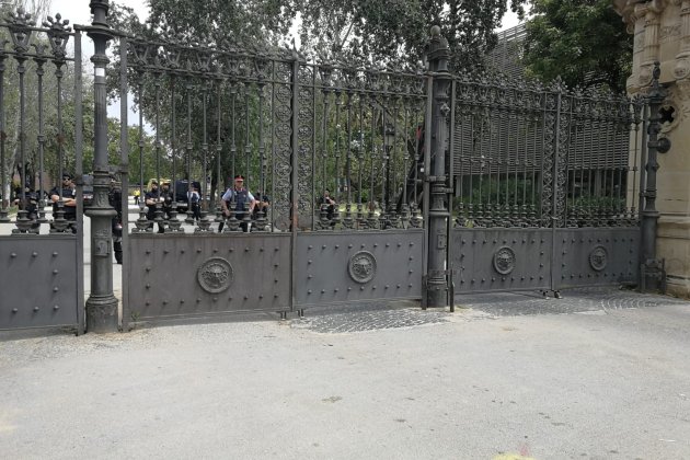 Mossos manifestacio universitaris   Anna Solé