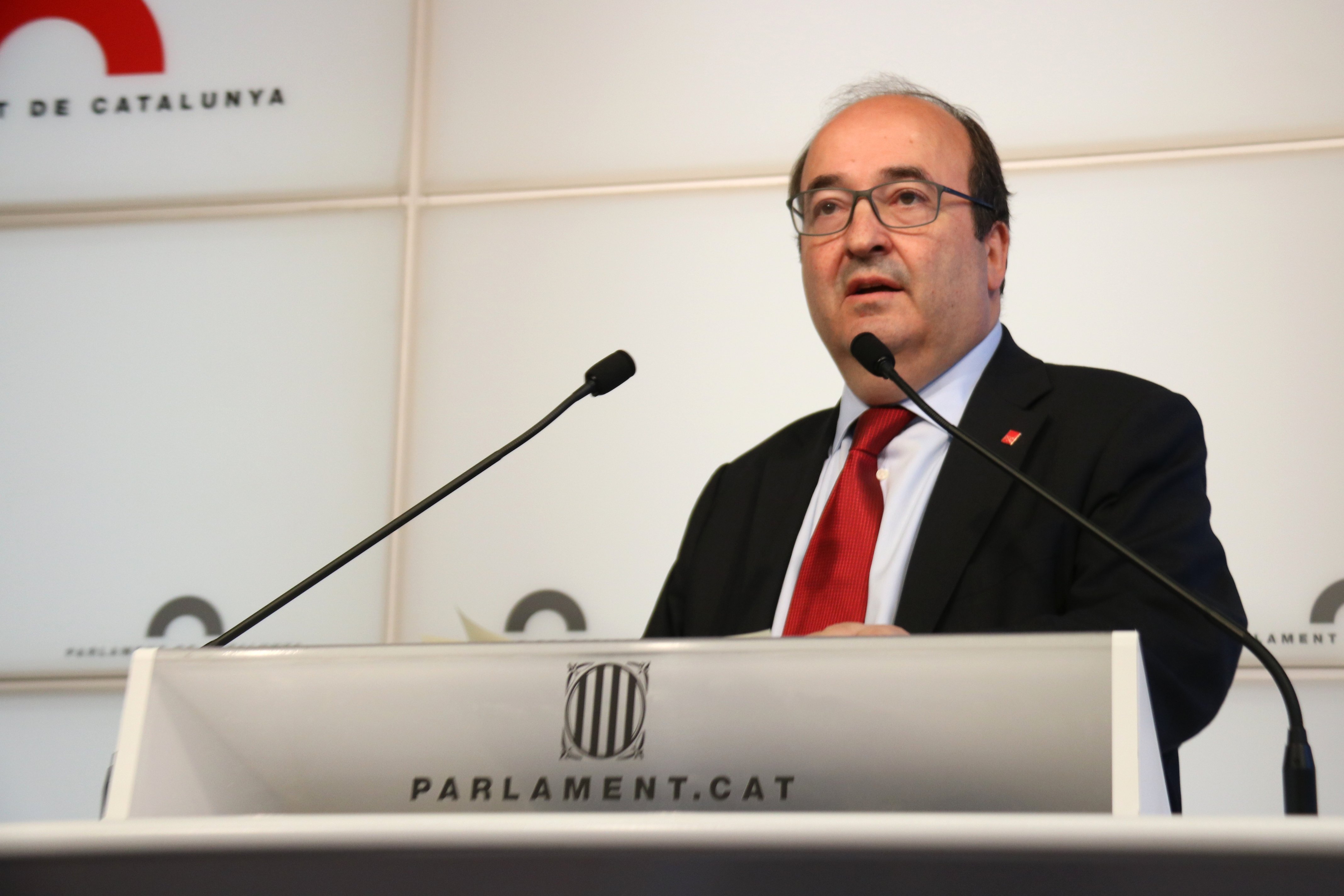 Iceta avisa ERC y JxCat que no "mercadeará" con su candidatura en el Senado