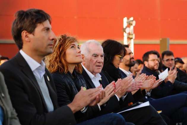 ELNACIONAL Ernest Maragall Elisenda Alamany Jordi Solé inici campanya municipals europees - Sergi Alcàzar