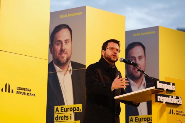 ELANACIONAL Pere Aragones erc inicio campaña - Sergi Alcàzar