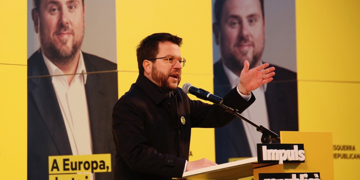 Pere Aragonès ERC inicio campaña - Sergi Alcàzar