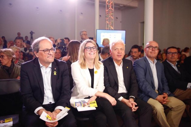 ELNACIONAL Acte inici campanya JXCAT Quim Torra Elsa Artadi Ferran Mascarell Gonzalo Boye