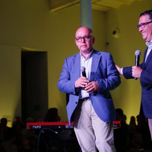 Jaume Alonso Cuevillas Gonzalo Boye acte inici campanya JxCat - Sergi Alcàzar Jaume Alonso Cuevillas Gonzalo Boye acte inici campanya JxCat - Sergi Alcàzar