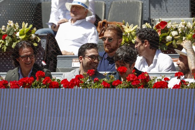 miguel angel silvestre poty caja magica madrid partido tenis gtres