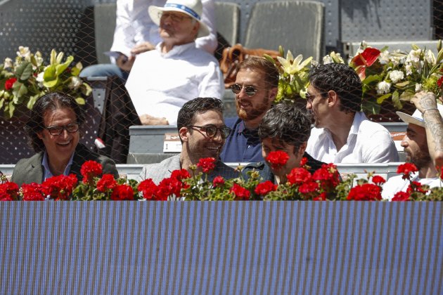 miguel angel silvestre poty caja magica madrid partit tennis gtres