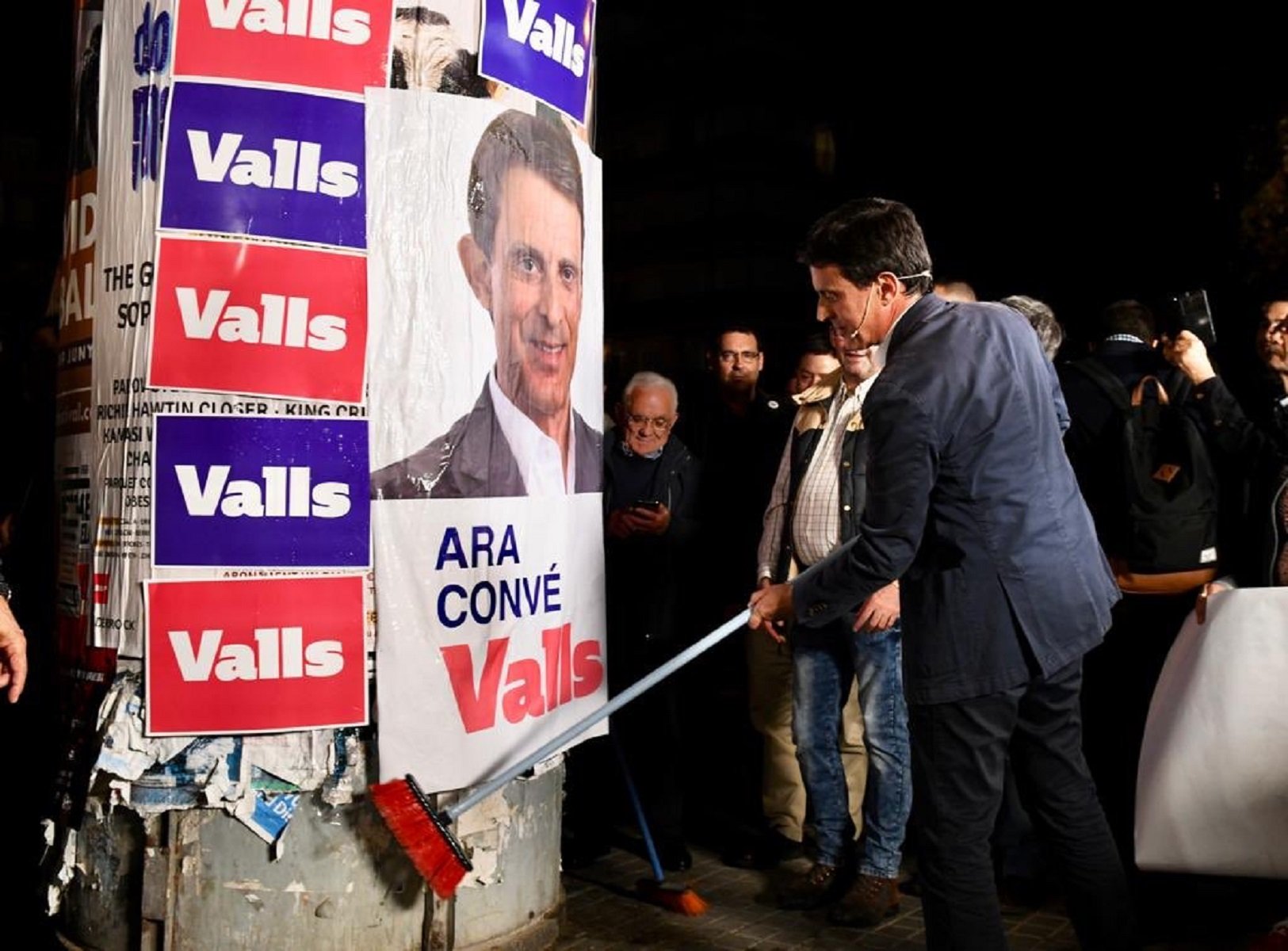 Manuel Valls plagia el lema de campanya de 1980 de Jordi Pujol