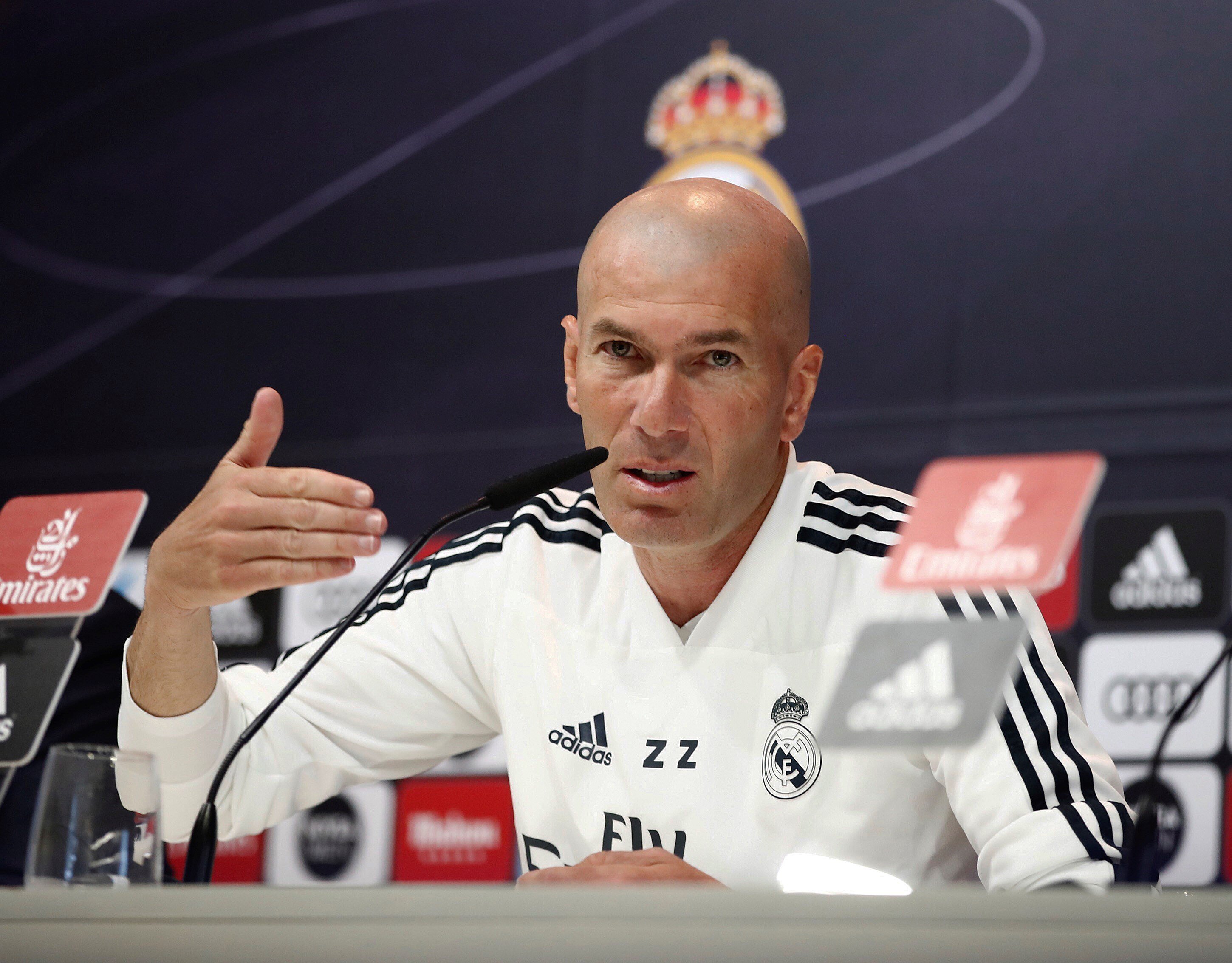 Zidane defiende a Valverde: "Lo que ha hecho hasta ahora es fenomenal"