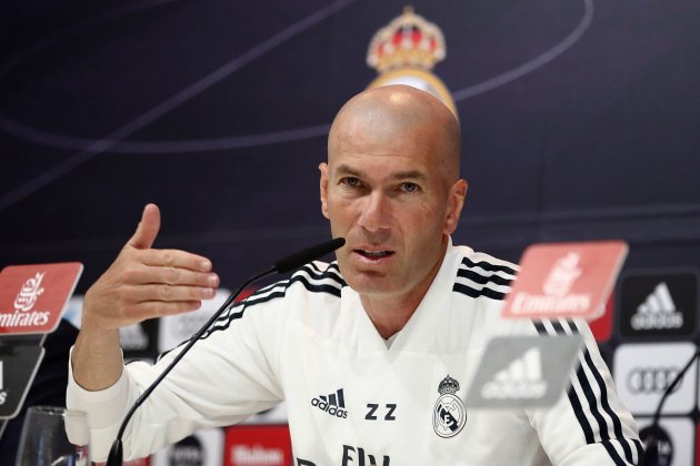 Zidane Madrid Roda premsa EFE
