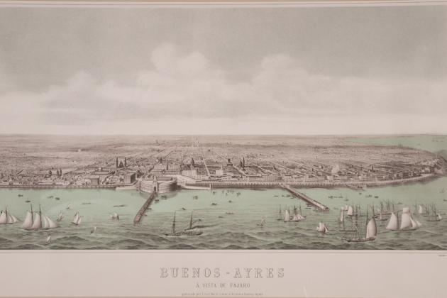 Litografia de Buenos Aires (1865). Font Wikipedia