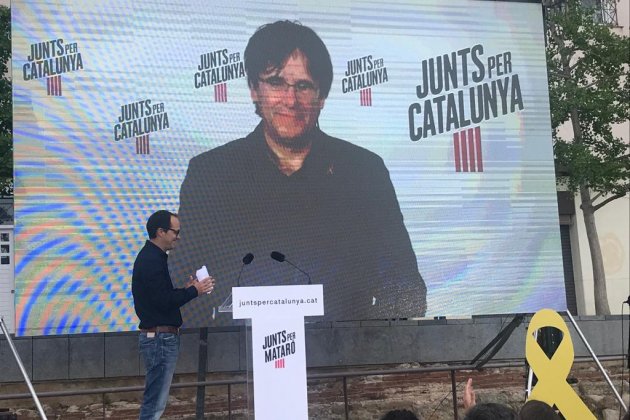 Acte campanya JxCat Mataró 4  Marina Fernández