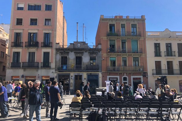 miting jxcat plaça del sol   marina fernandez