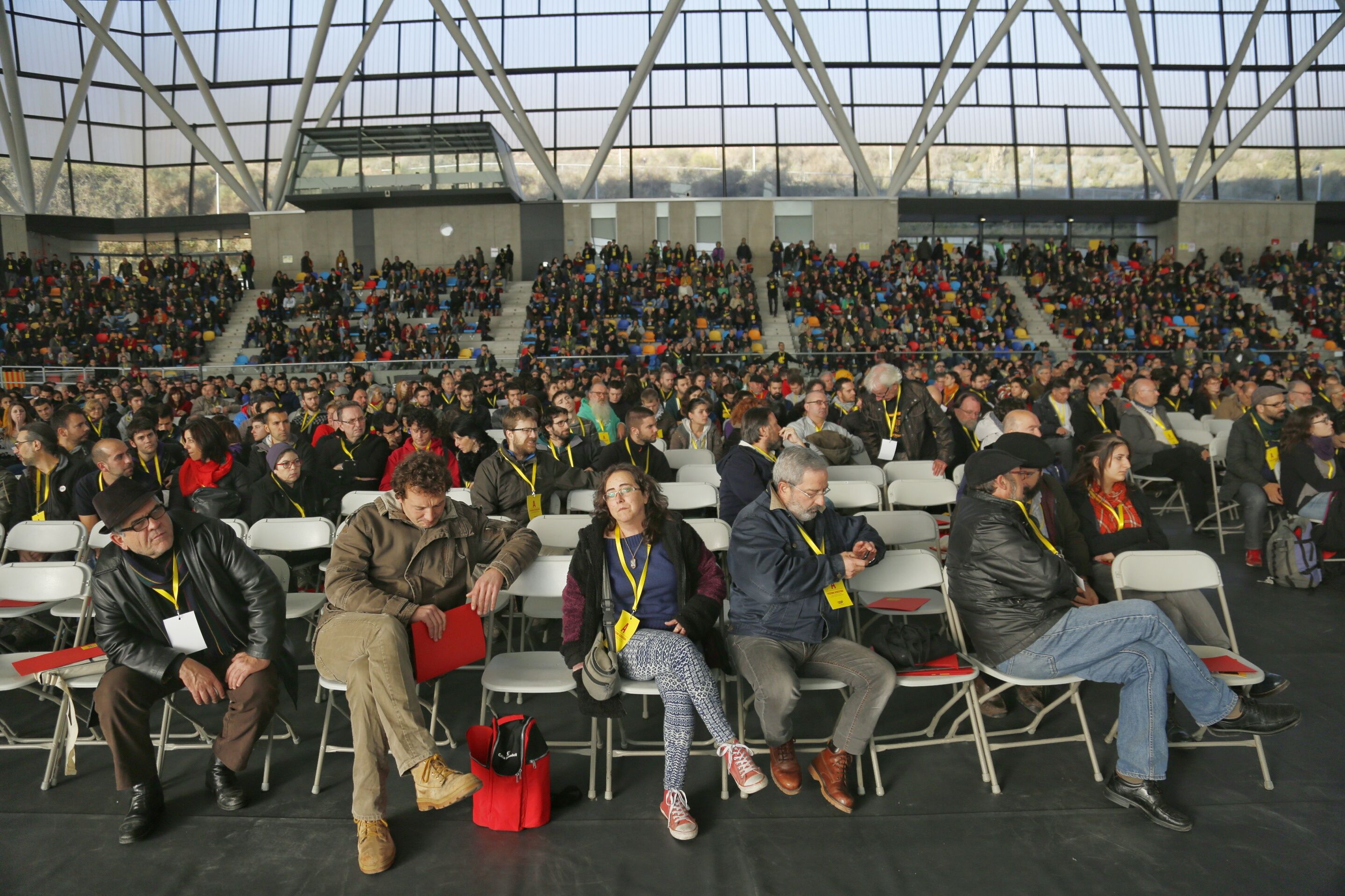 Debat intens a l'assemblea de la CUP