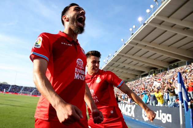 Borja Iglesias Marc Roca Leganes Espanyol EFE