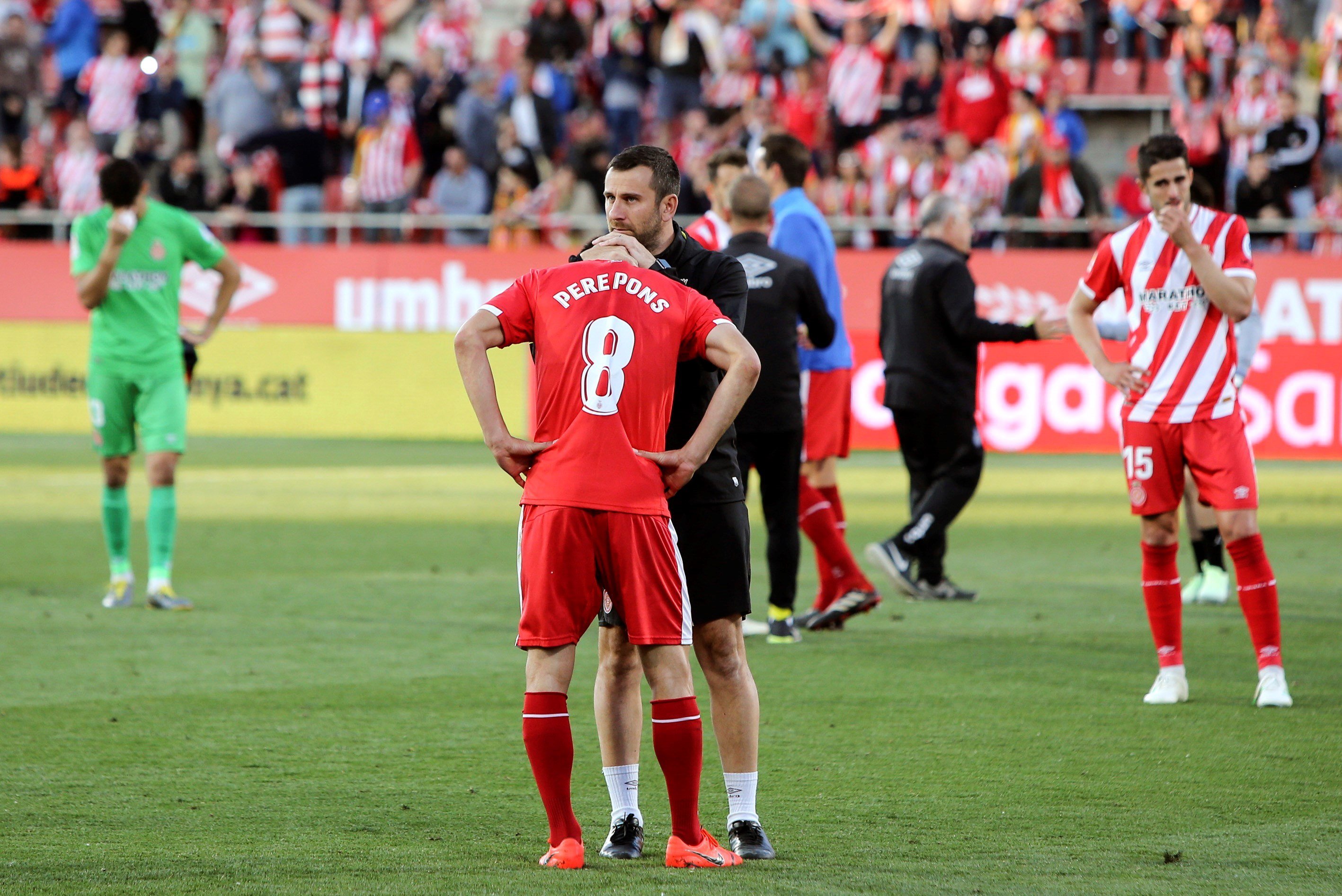 El Girona perd contra el Llevant i és virtualment equip de Segona (1-2)