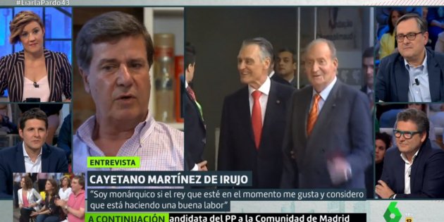 Cayetano Martinez de Irujo Liarla Pardo sobre Rey La Sexta