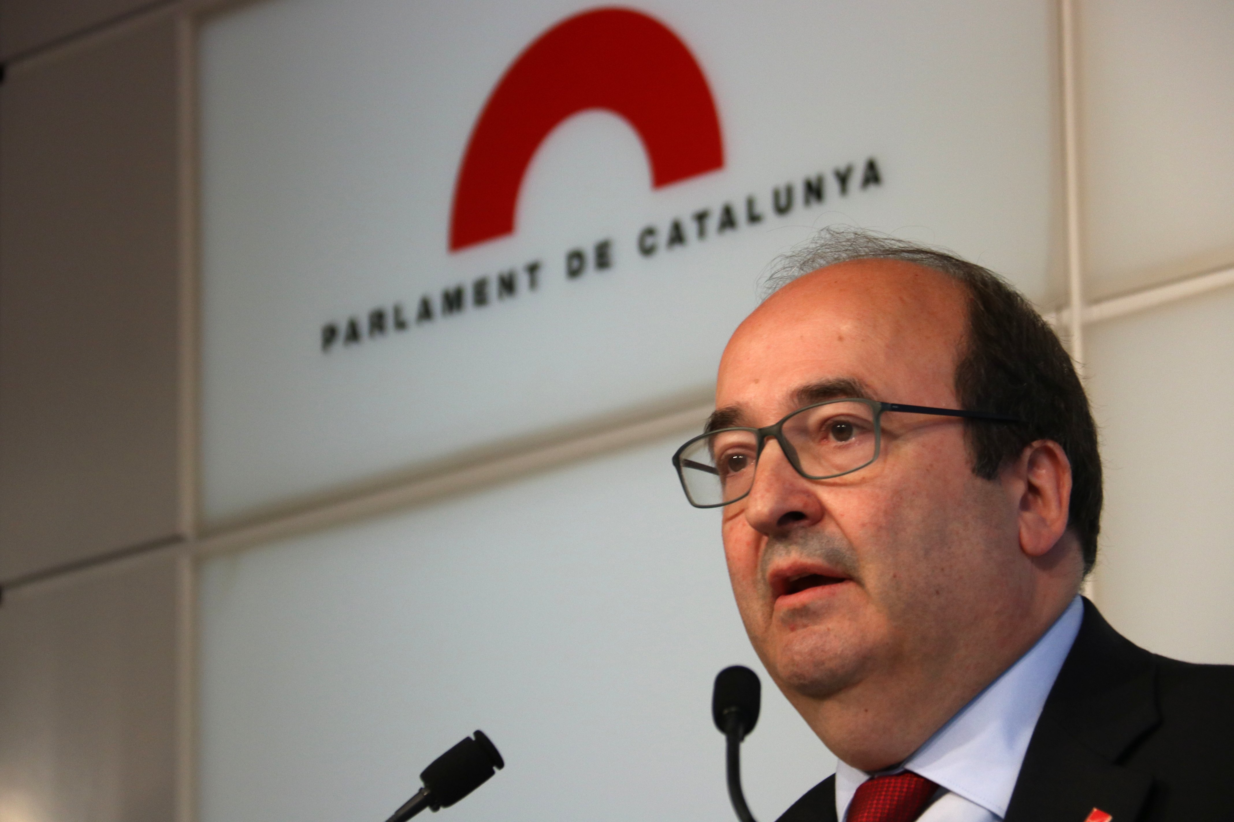 ERC votarà no a Iceta i l'aboca a no ser president del Senat