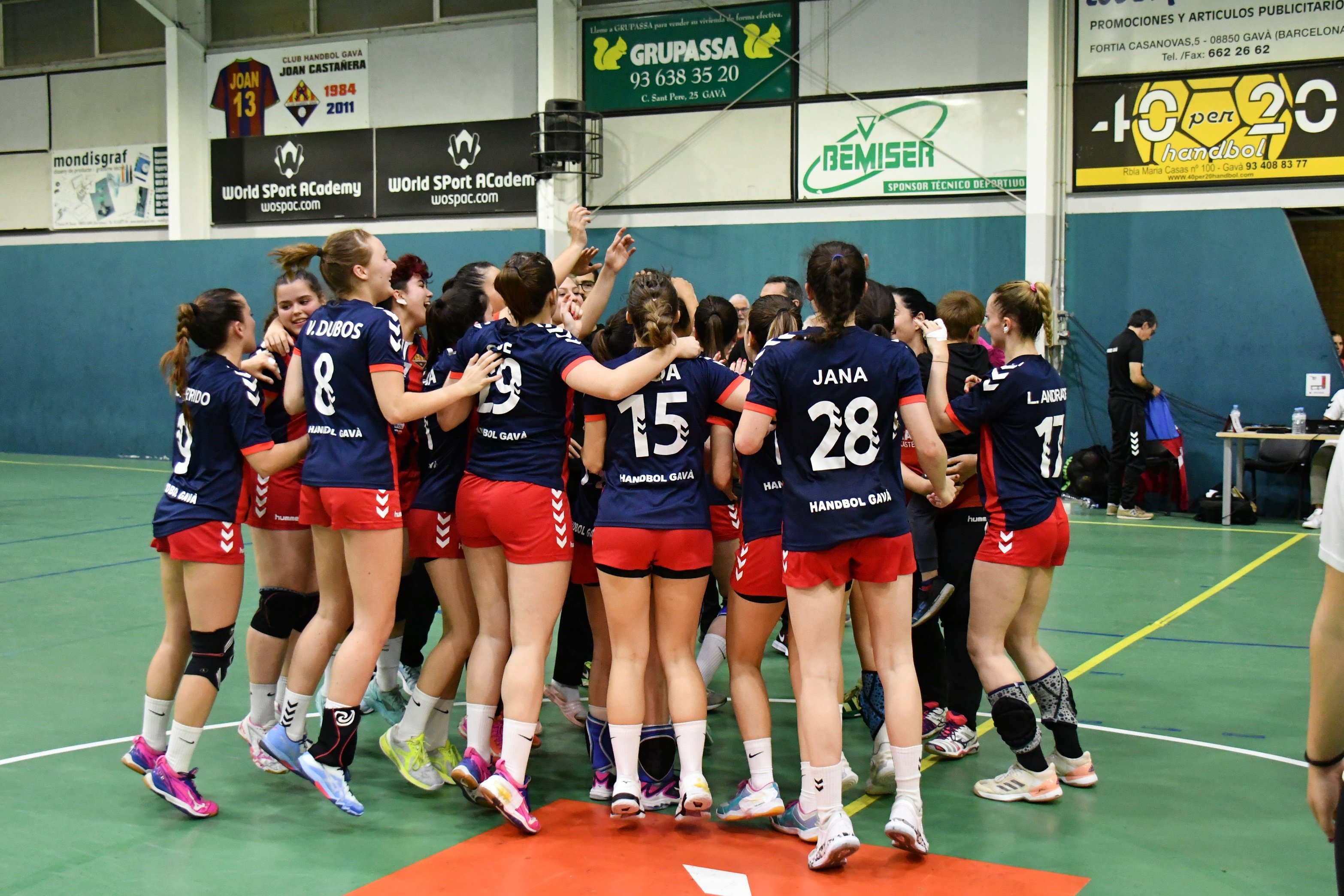 El CH Gavà arrodoneix la temporada amb l'ascens a la Divisió d'Honor Plata Femenina