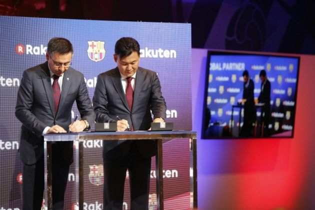 esponsor rakuten sergi alcazar