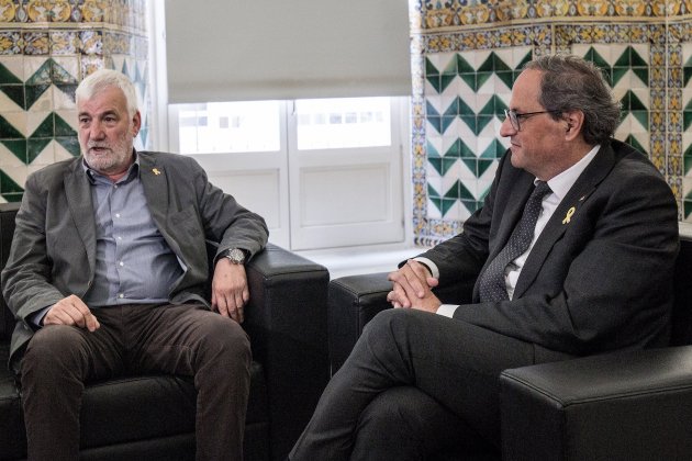 president quim torra jami matamala girona (bona qualitat) - Carles Palacio