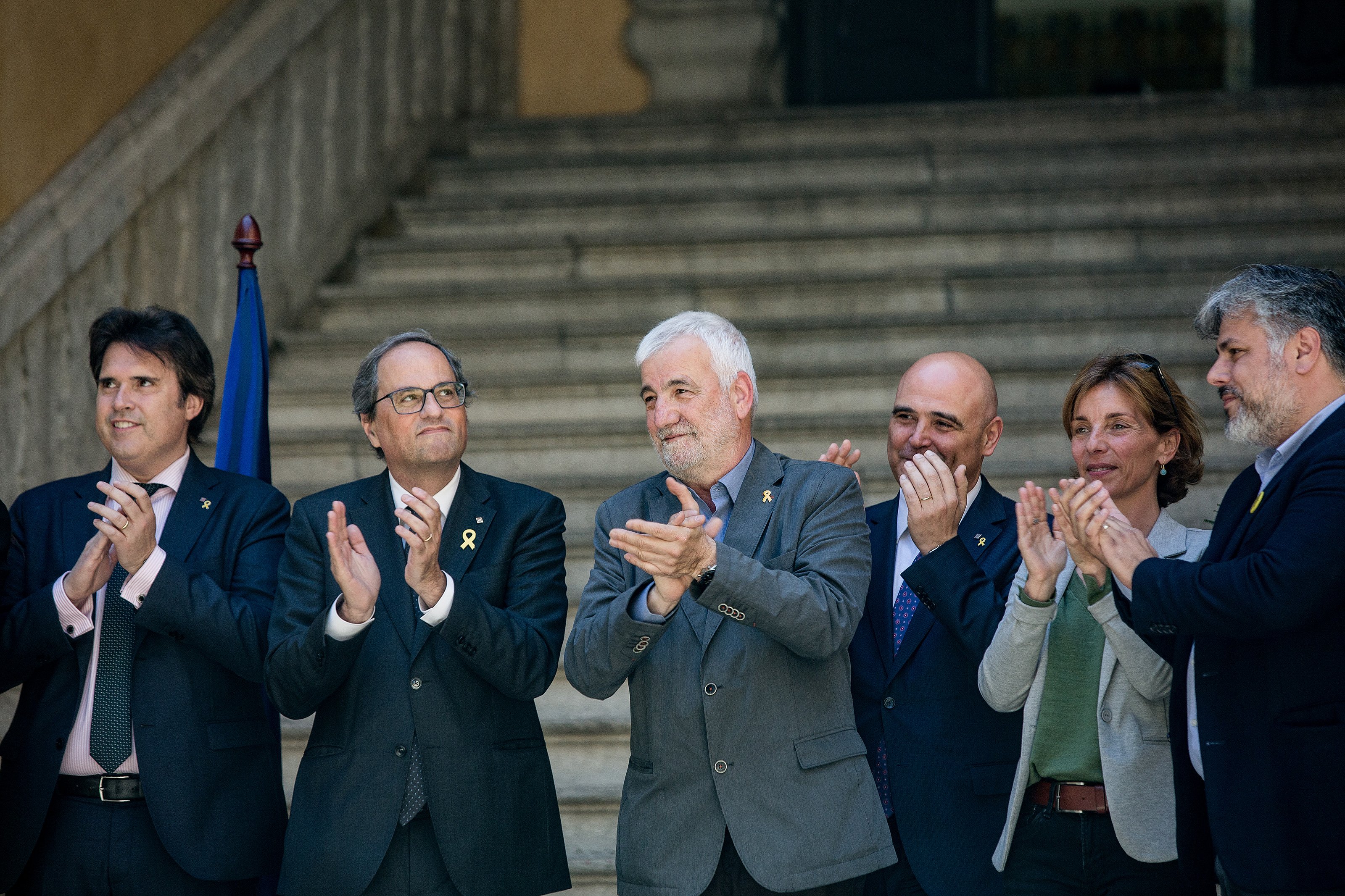 Torra recibe a Matalama: "Basta de jugar con las familias y la democracia"