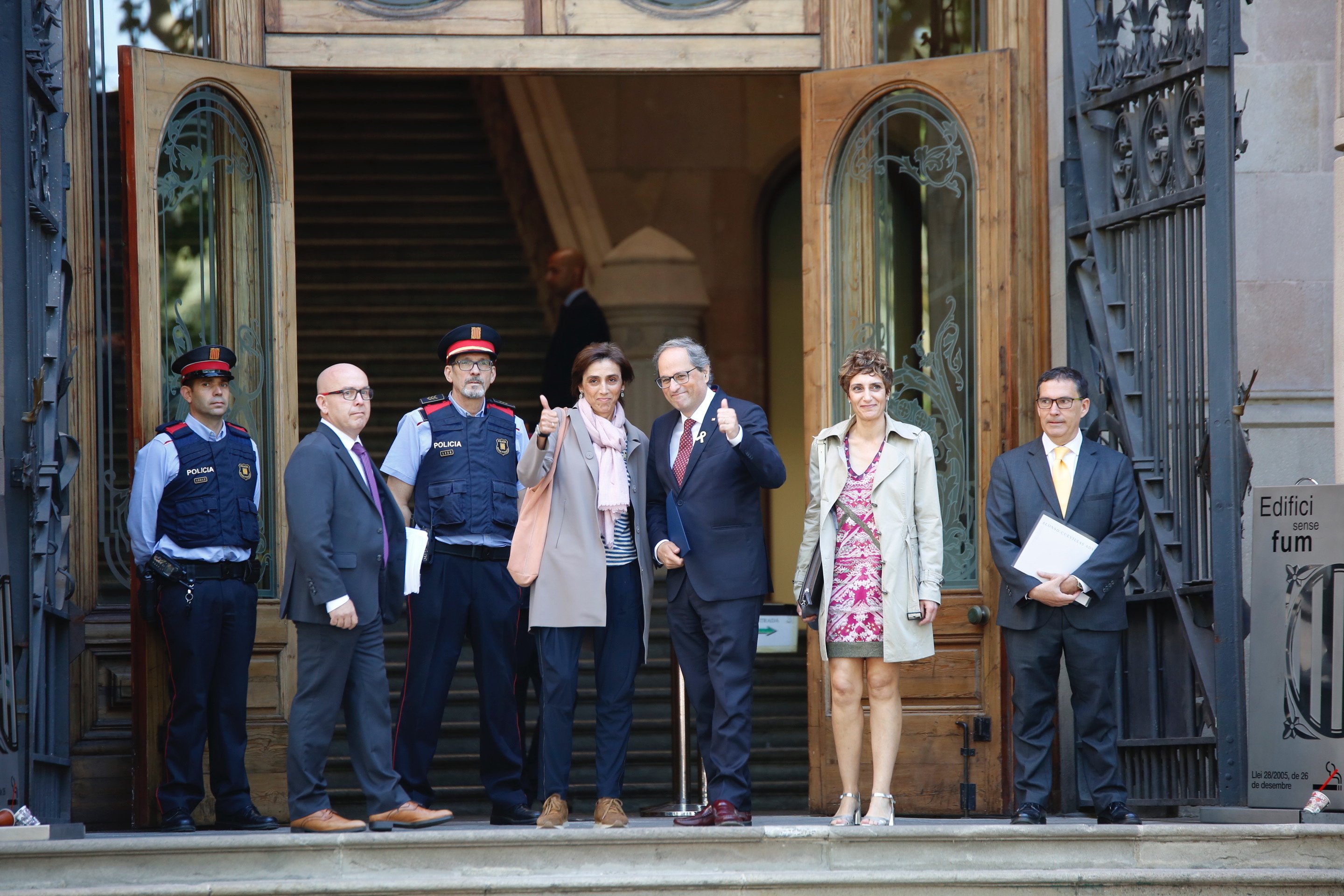 The day that Catalan president Quim Torra goes on trial