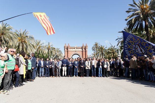 Concentració suport Torra TSJC   Sergi Alcàzar