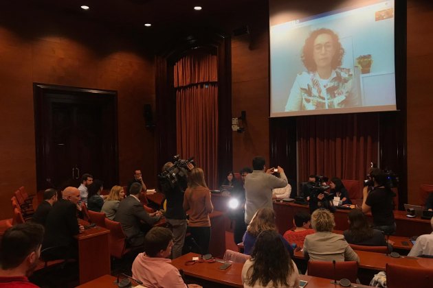 Reunió ERC Parlament   Carlota Camps
