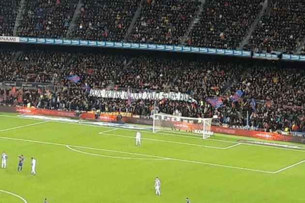 Pancarta Camp Nou
