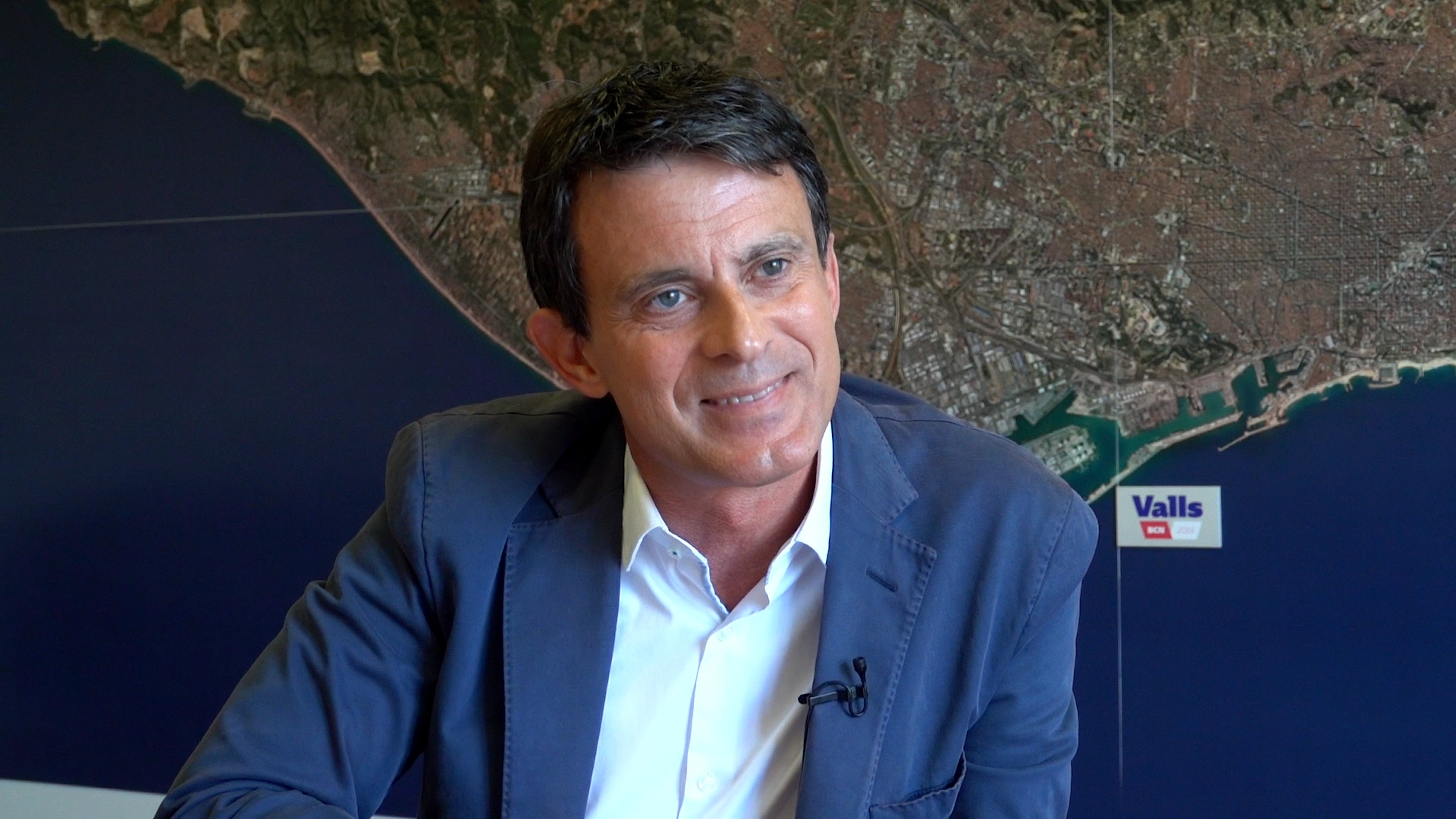 Valls: "Soc més que el candidat de Ciutadans"