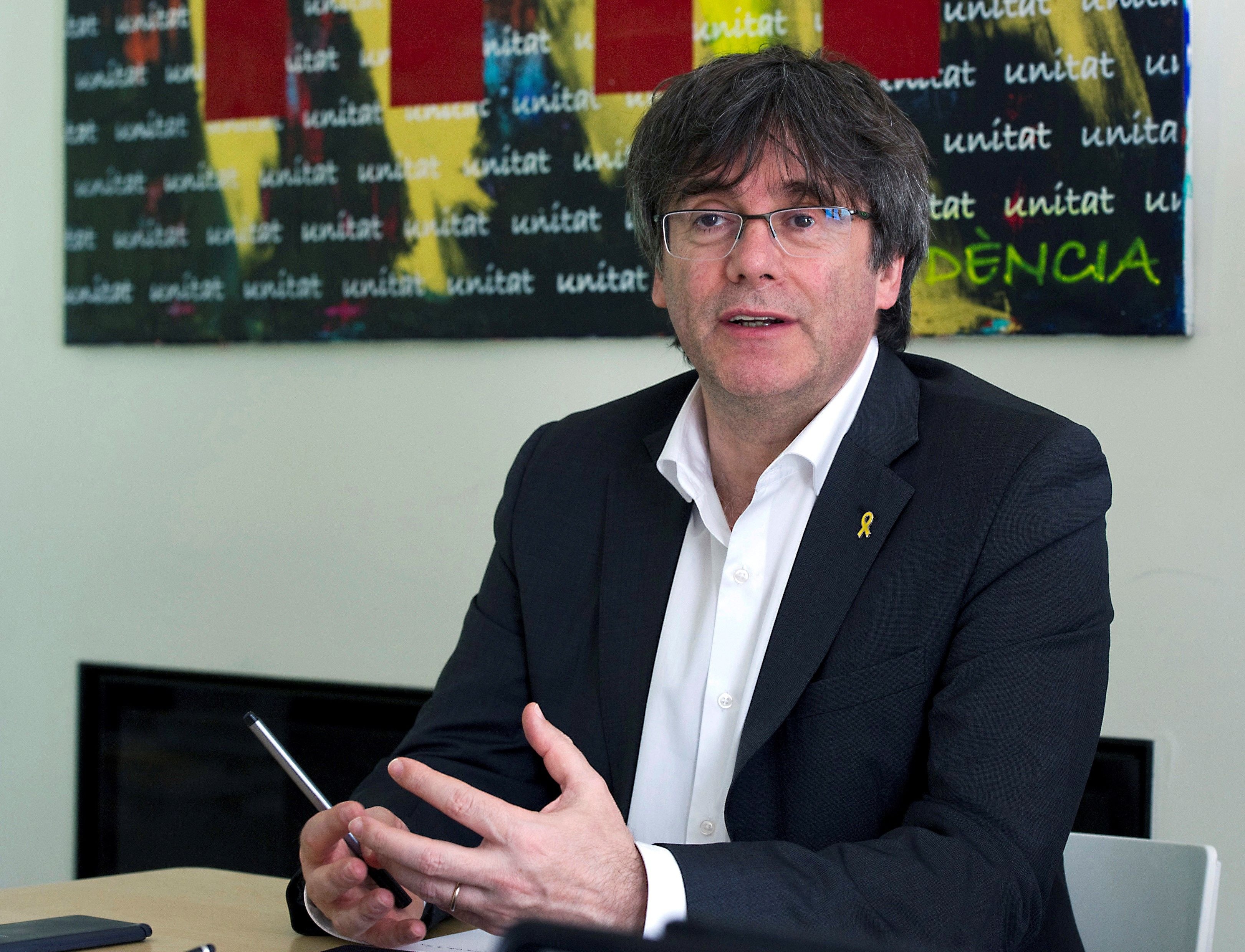 Puigdemont, censurado en TVE, lanza un dardo al PSOE